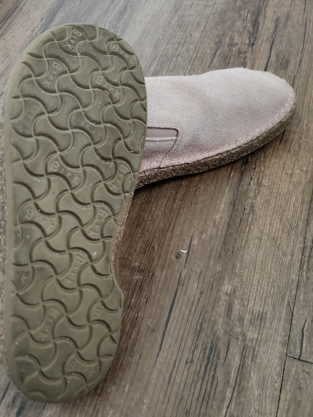 Birkenstock Callan Pink Suede Slip-On 38 - Picture 3 of 5